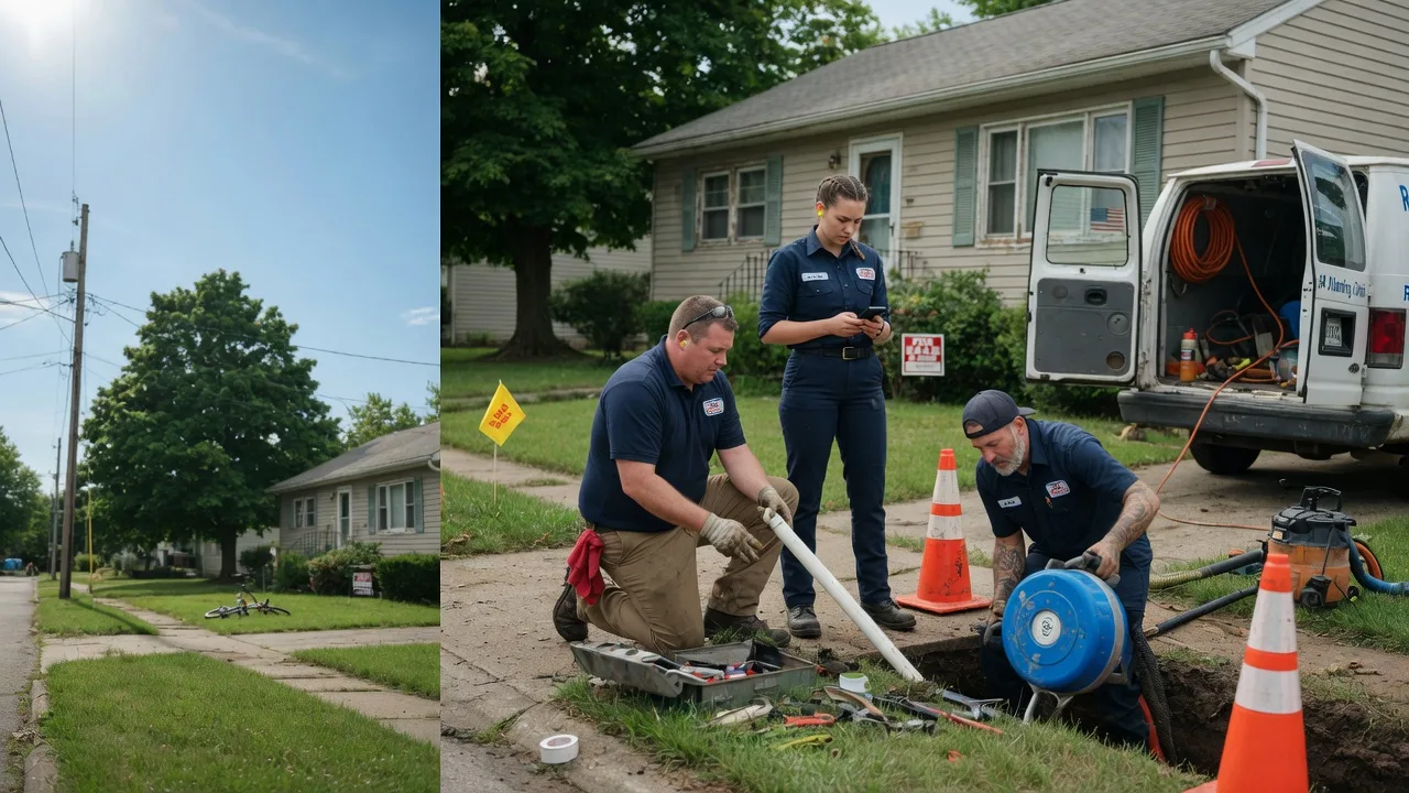Sewer Line Repair in Gypsum, OH near me